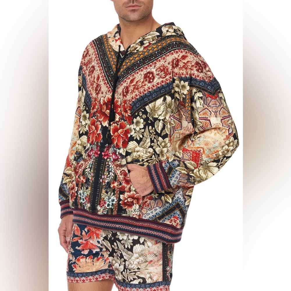 Like New Hotel Franks By Camilla Oversized Hoodie Meadow He Wrote Sz Large